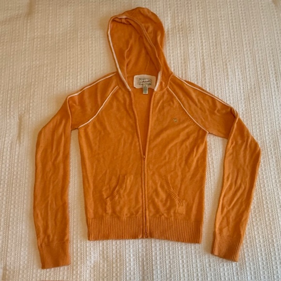 Abercrombie Vintage Full Zip Hoodie Size Medium - Picture 1 of 6